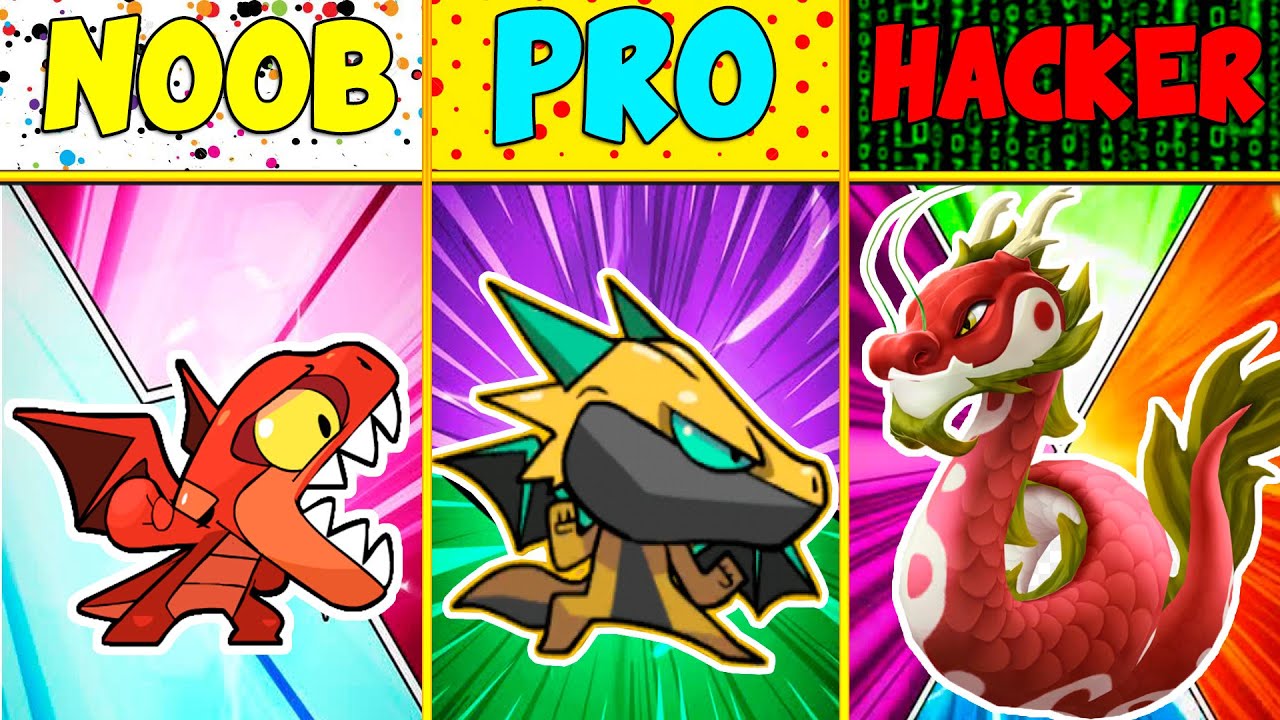 NOOB vs PRO vs GOD - Dragon Boom