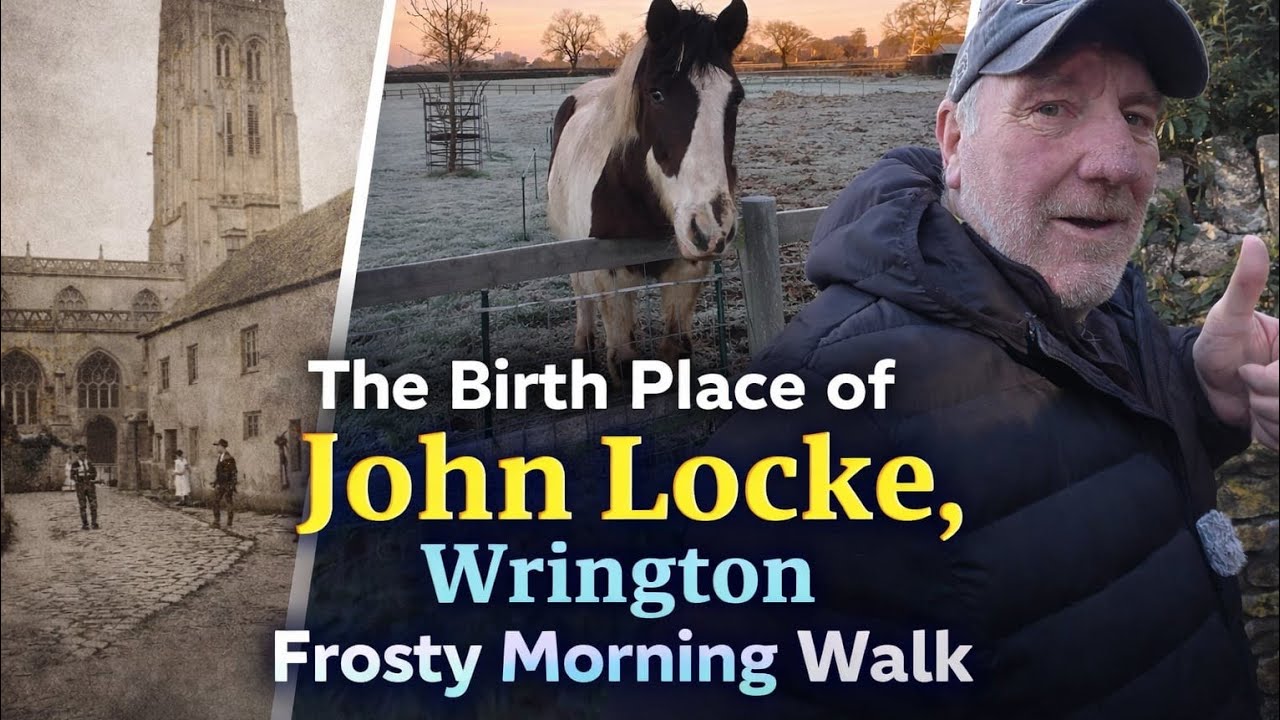 Wrington, North Somerset, Early morning Frosty walk.