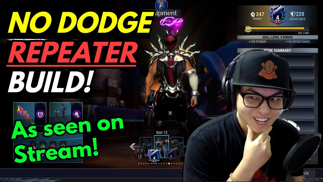 NO DODGE STYLE - Dauntless Urska Repeater Build for End Game - Patch 1.10.1.