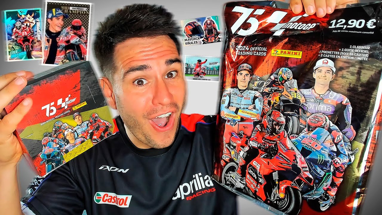 Completando la Nueva Colección de Cartas MotoGP 24 de Panini
