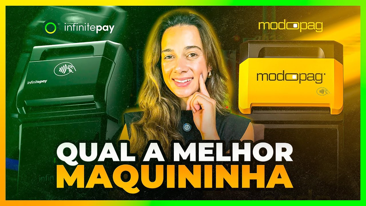 InfinitePay vs modoPAG: Qual a MELHOR OPÇÃO de MAQUININHA para SEU NEGÓCIO?