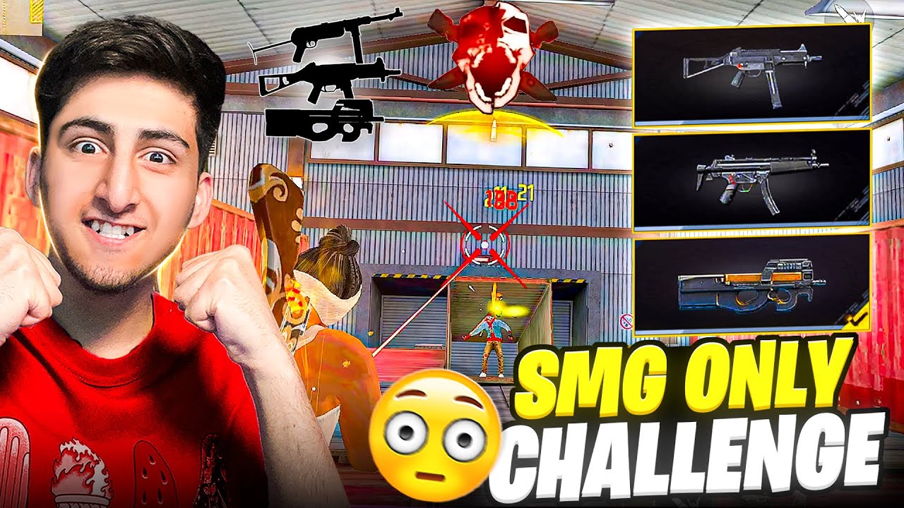 I Can Only Use SMG Guns In Lone Wolf😂🤩[A_s Gaming] - Free Fire India