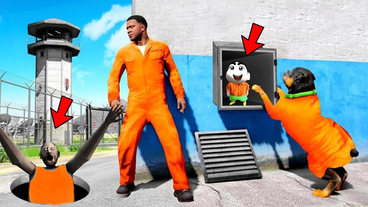 Franklin and family escape jail