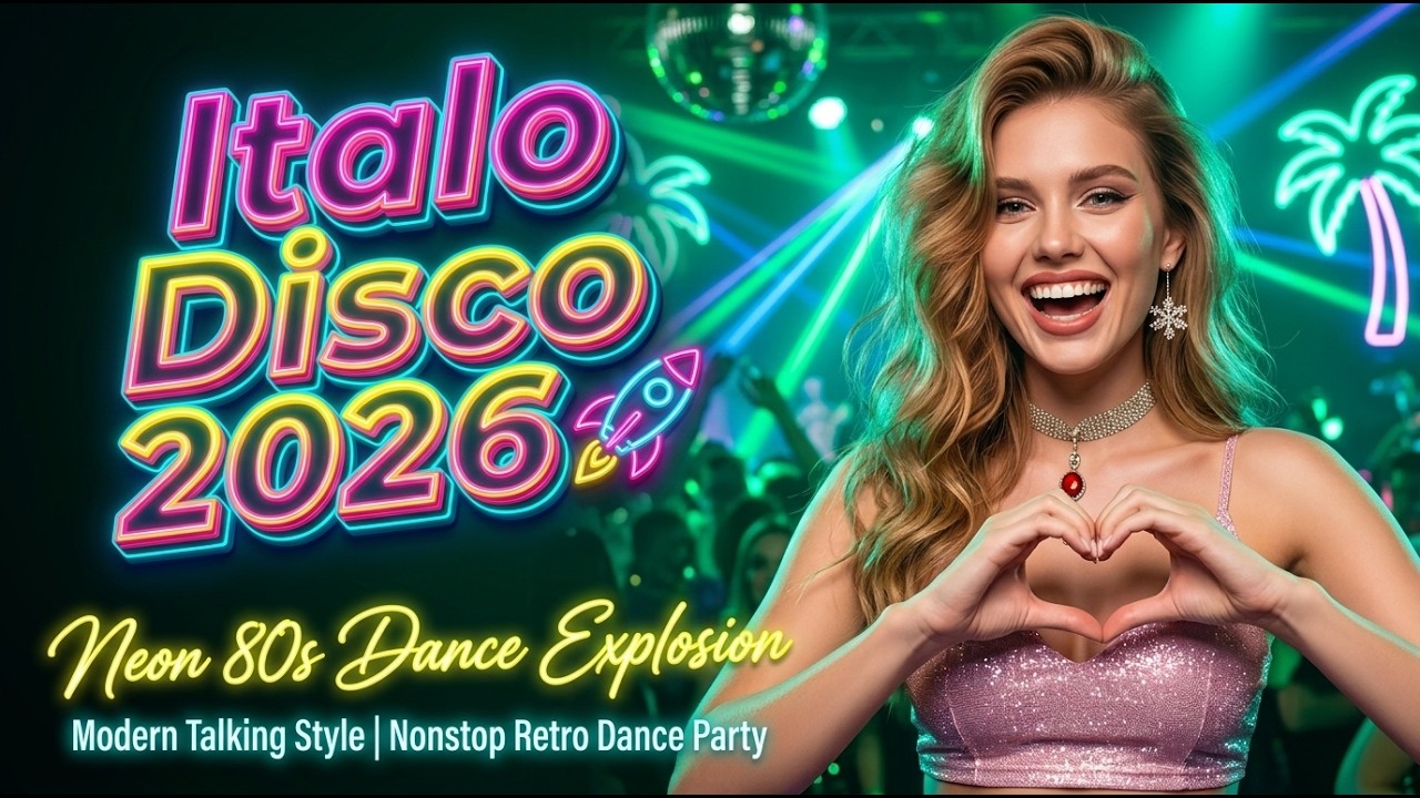 Italo Disco 2026 🚀 Neon 80s Dance Explosion | Classic Euro Disco Revival | Ultimate Nonstop Hits 🎶