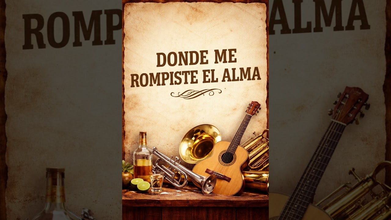 Dónde me Rompiste el Alma 