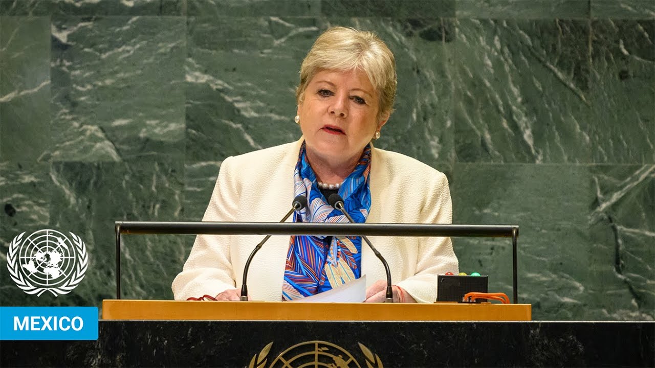 🇲🇽 Mexico - Foreign Minister Addresses United Nations General Debate, 79th Session | #UNGA
