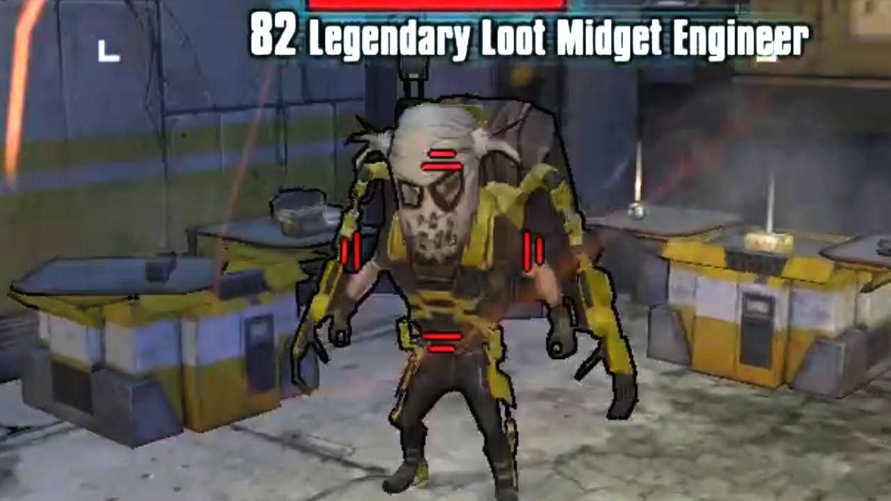 Borderlands 2: farming Loot Midgets near the Natural Selection Annex
