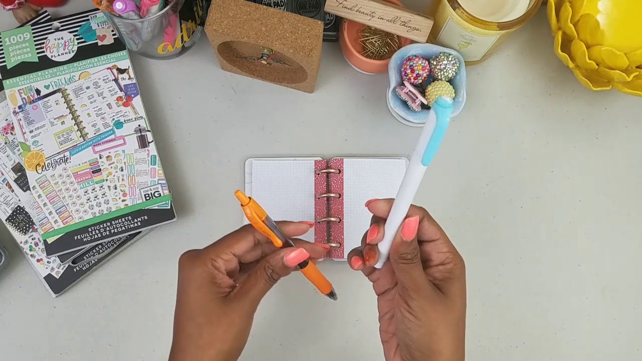 Happy Planner | Micro Notes | How to use this tiny book!