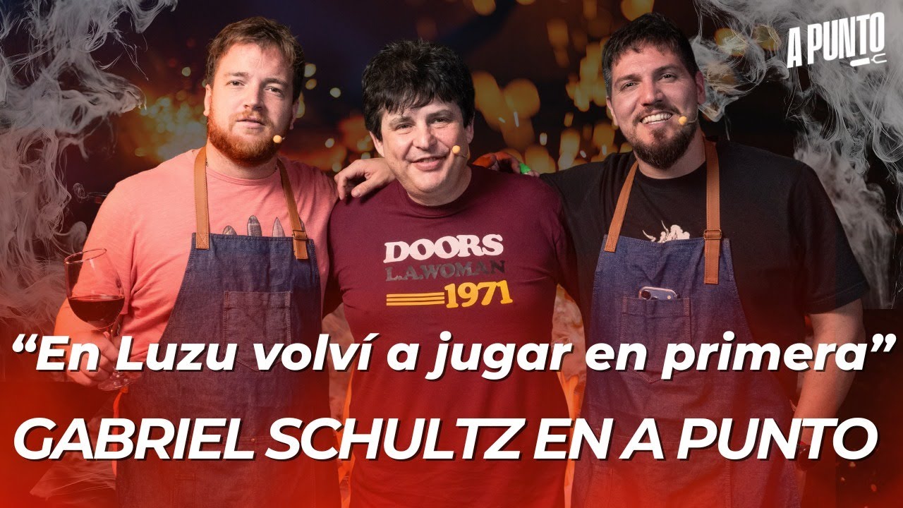 A PUNTO CON GABRIEL SCHULTZ: 