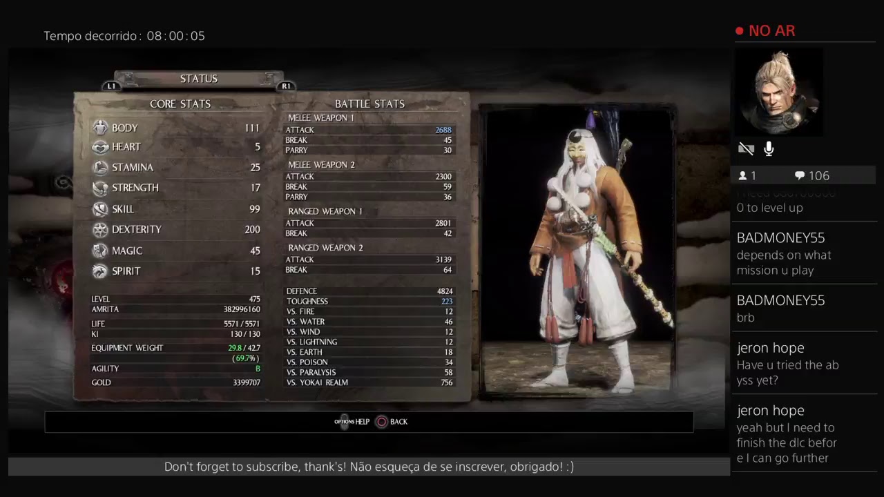 Nioh - Way of the Nioh playthrough livestream! (part 1)