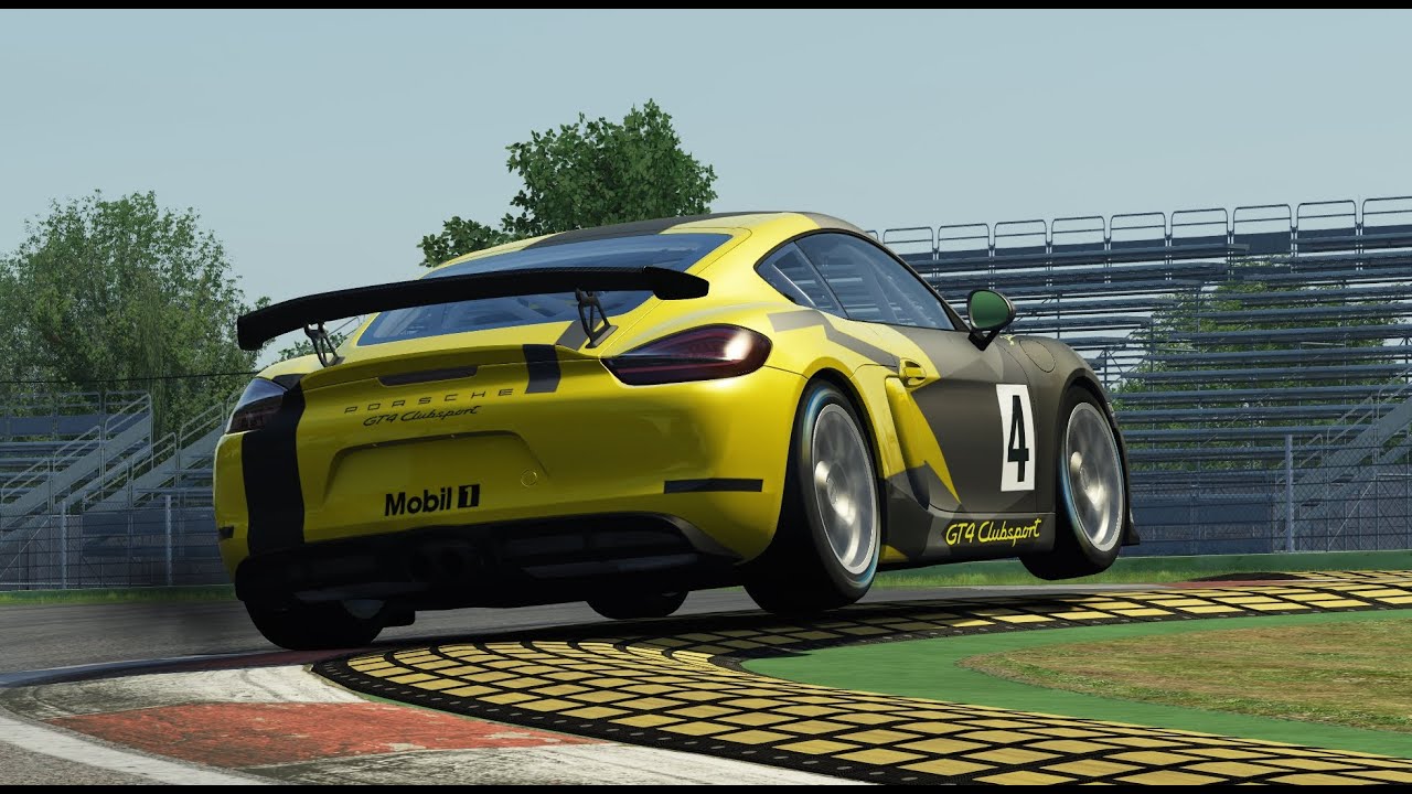 Porsche Cayman GT4 Clubsport - Imola World Record 1:50:909 - Assetto Corsa