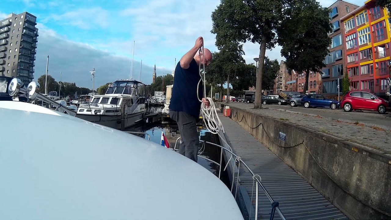 Mit dem Boot von Groningen nach Assen