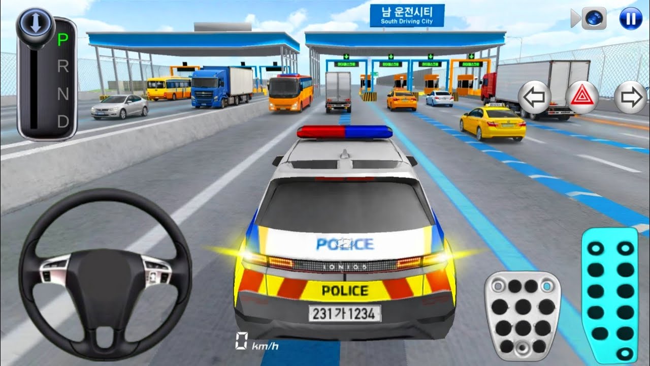 New Police Car Ready for Parking - 3D Driving Class 2026 | Android Gameplay video 