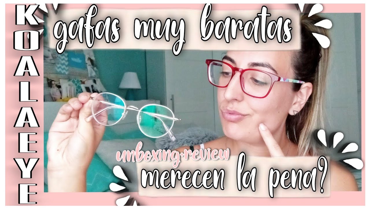 🤓GAFAS GRADUADAS online muy BARATAS | VALEN LA PENA?? Unboxing + Review KOALAEYES ✅| JENIG TV