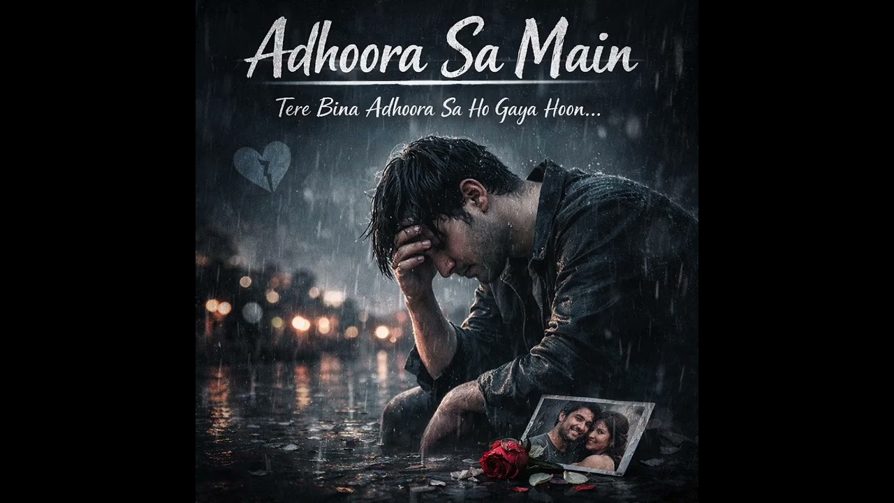 Adhoora Sa Main 💔 | Heart Touching Breakup Song 2026 | Very Sad Hindi Song#AdhooraSaMain#vireal#ai