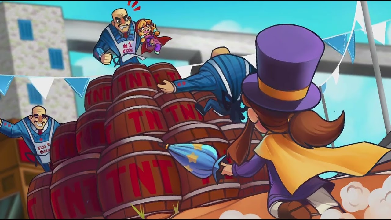 تختيم A hat in time ضياع ساعات الزمن و عائله المافيا 