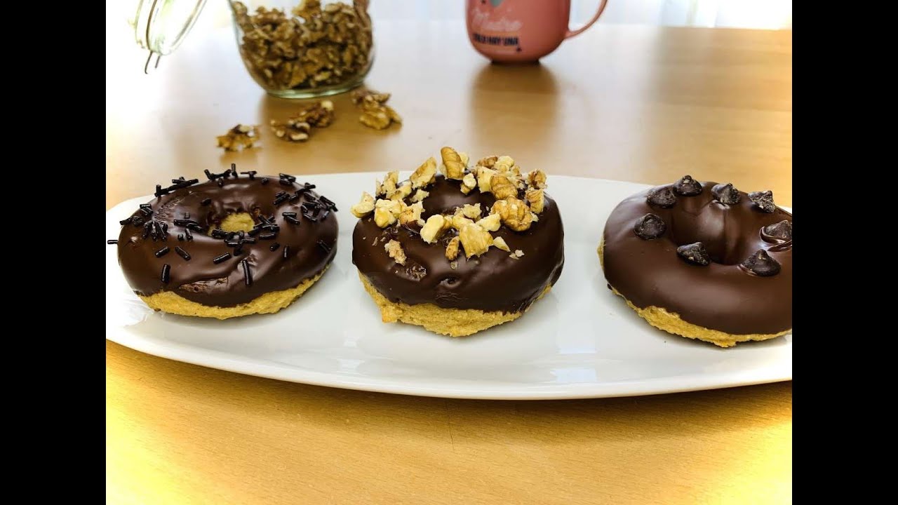 DONUTS DE AVENA Y YOGUR - GLUTEN FREE — SUGAR FREE