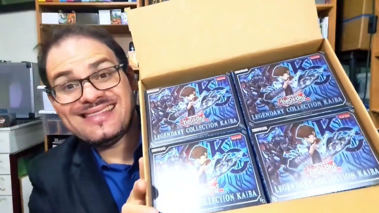 LEGENDARY COLLECTION UNBOXING - A VER CUUAAANTOS BLUE EYES POSE ORIGINAL SALEN