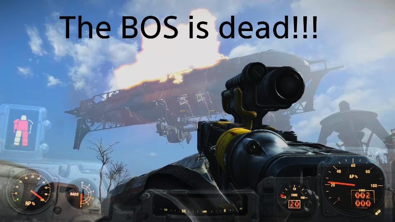 Taking out the brotherhood of steel!!!