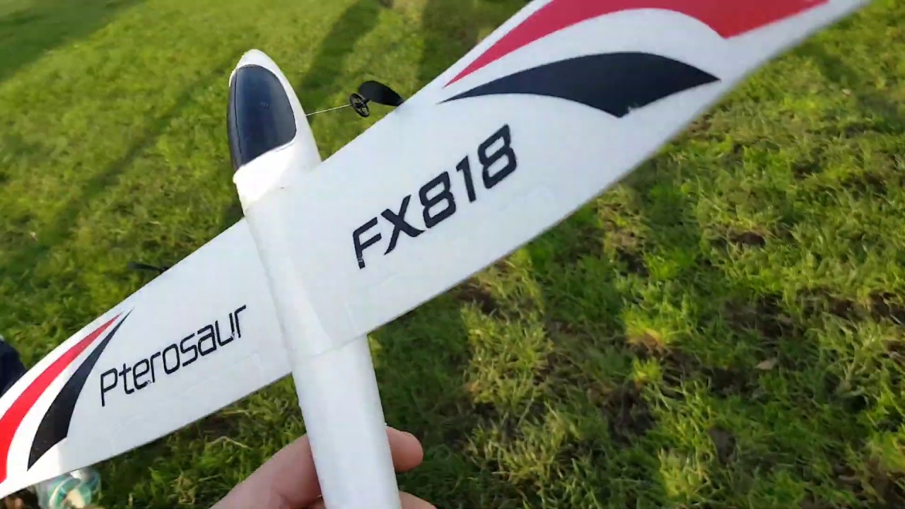 FX 818 rc foam plane Pterosaur 2019 review