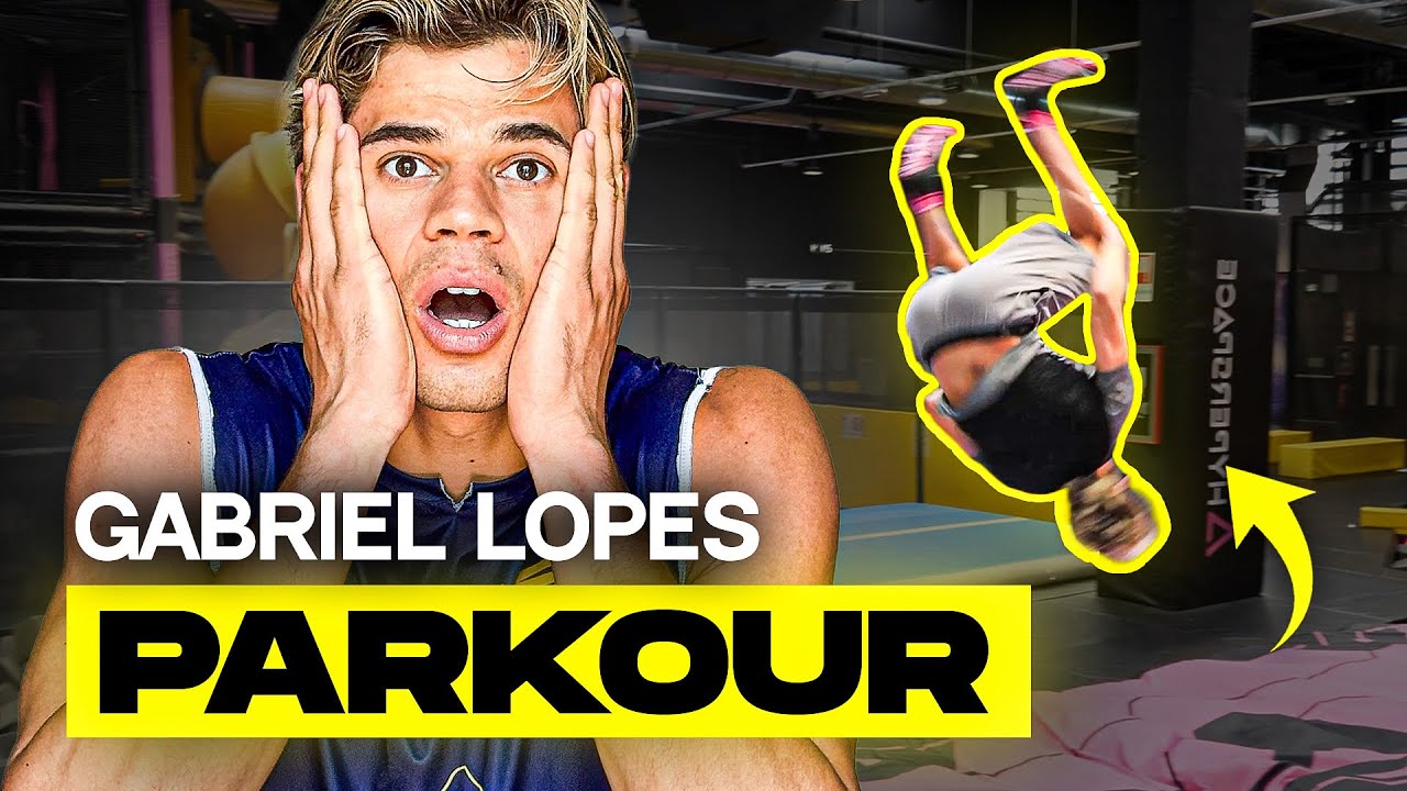 GABRIEL LOPES impara TUTTO IL PARKOUR in 20 MINUTI 🤸🏻‍♂️