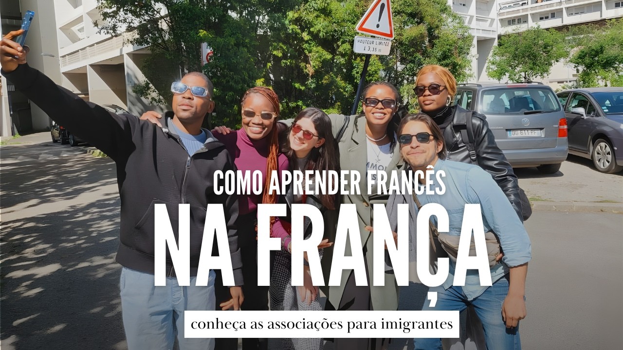 Curso de francês quase de graça na França 🇫🇷 | como funcionam as associações