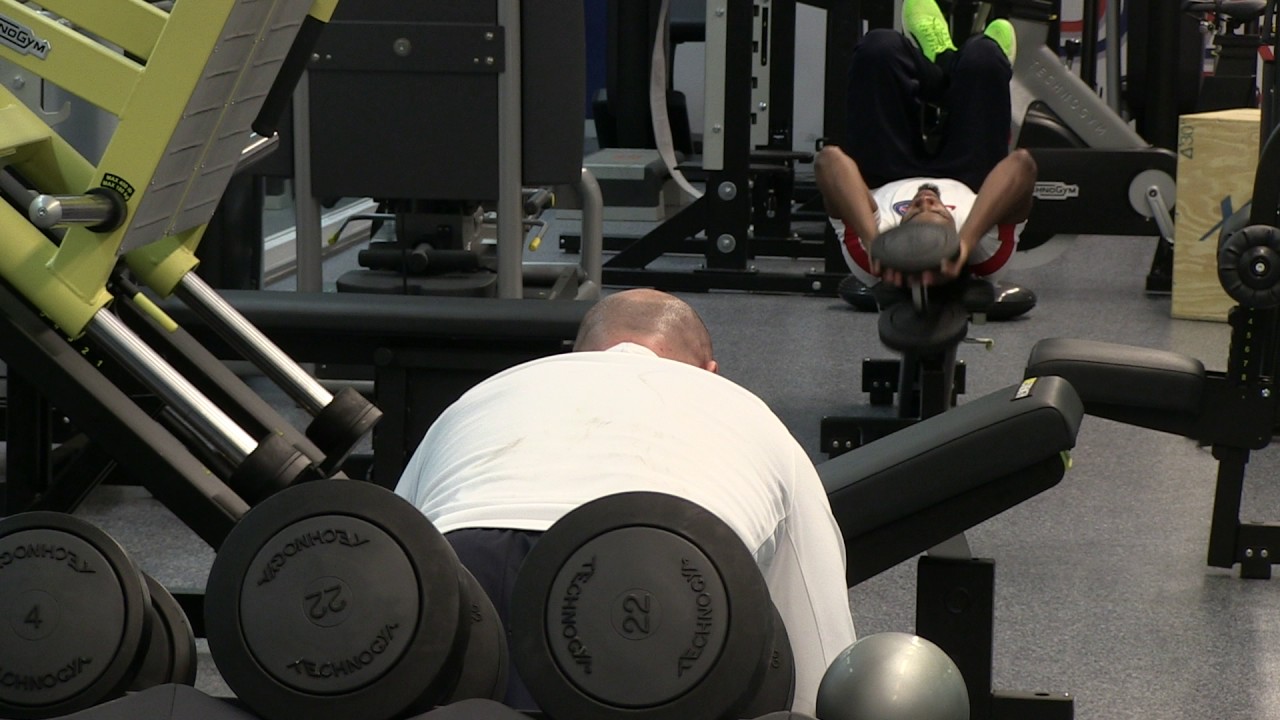 Seance de musculation PSG handball - Inside