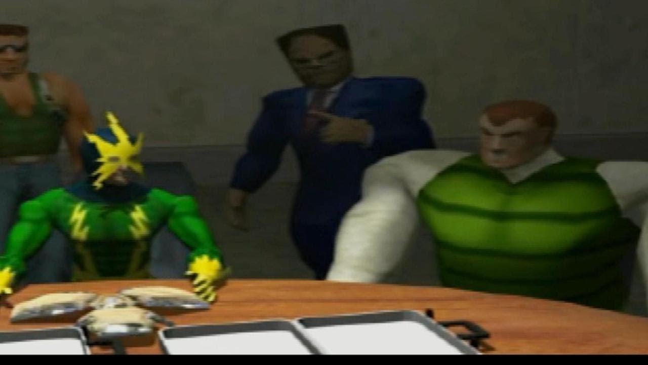 Spider-Man 2: Enter Electro (PS1) Level 13 & 14 Gangland & Spidey Vs Hammerhead!