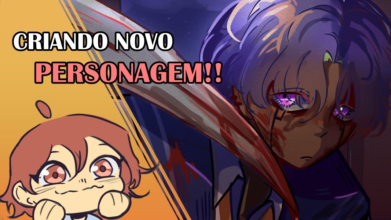 CRIANDO um PERSONAGEM baseado em um DESAFIO de DESENHO!!