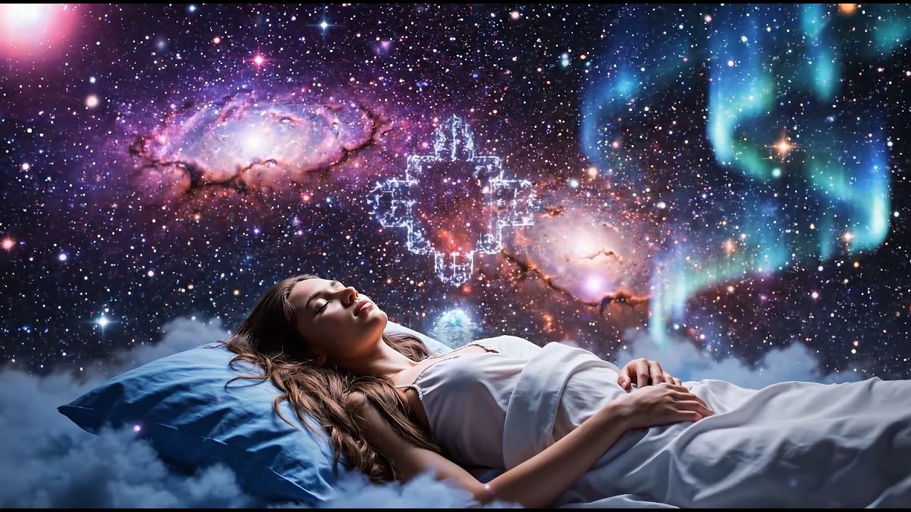 432Hz + 528Hz + 741Hz | DEEPEST Healing Sleep: Full Body Regeneration & Complete Stress Relief