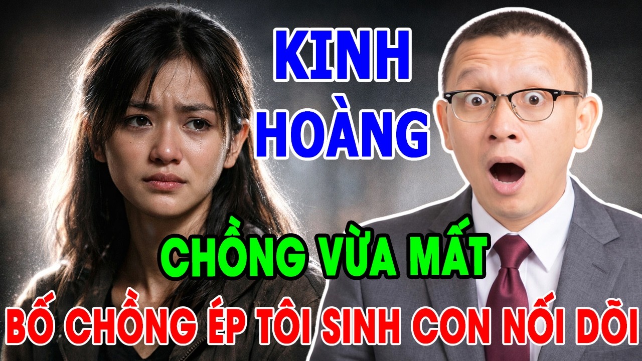 TÂM SỰ CÙNG VĂN SÂM: CHỒNG VỪA MẤT - BỐ CHỒNG ÉP TÔI SINH CON NỐI DÕI