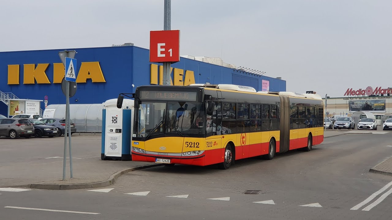 [112] MZA Warszawa - Przejazd SU18 III #5212 na linii 112➡️ Nowe Bemowo