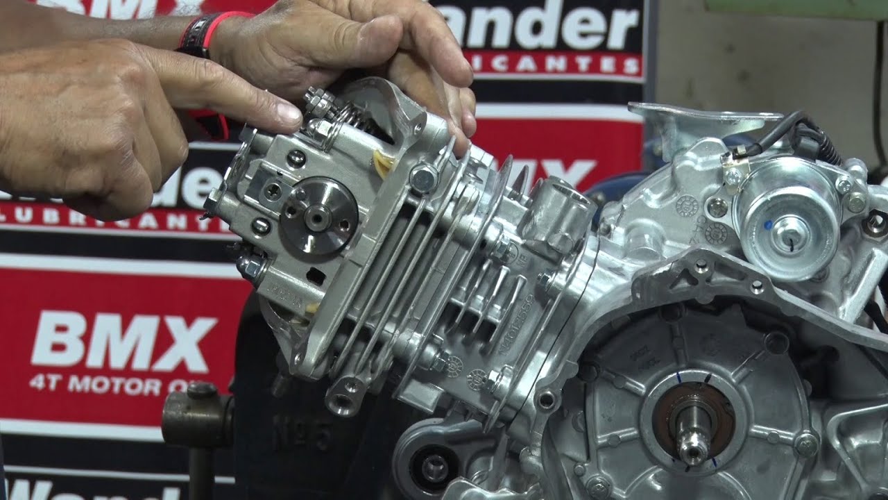 Desarme motor Ntorq 125 - Distribución - admisión - grupo térmico