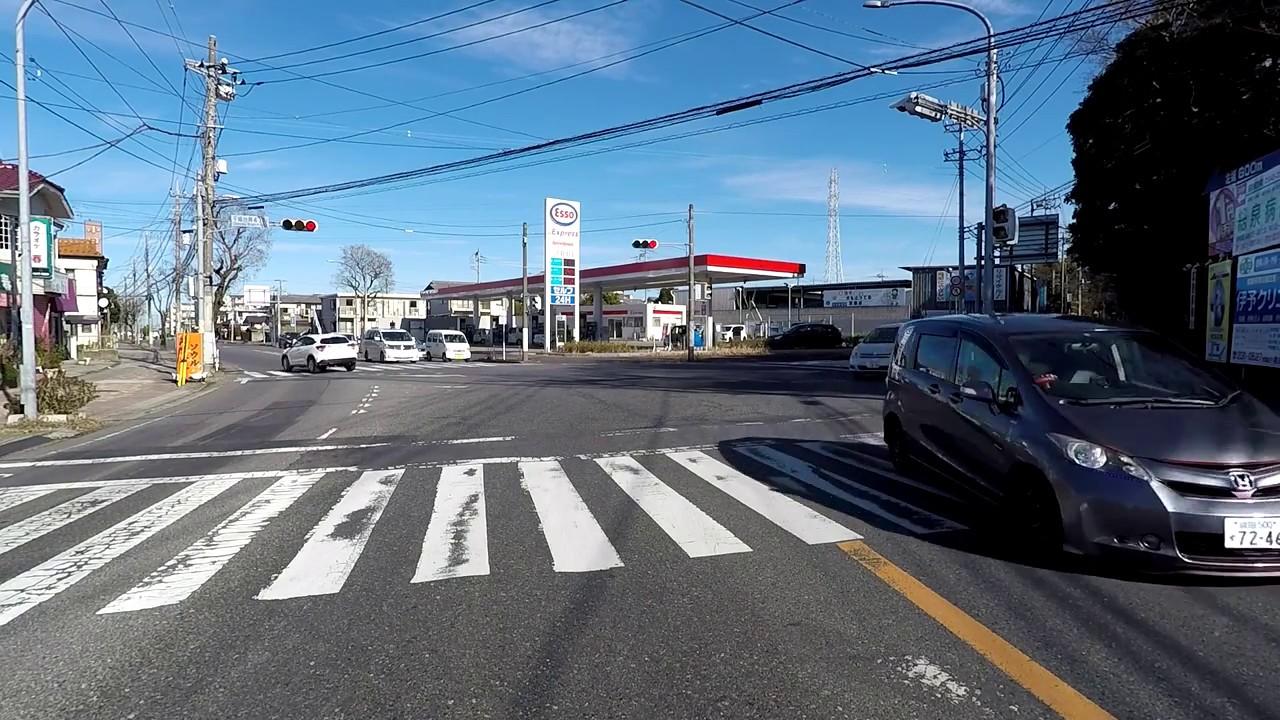 千葉県道53号（千葉川上八街線） 千葉市若葉区大草→八街市ほ 2018.1.7