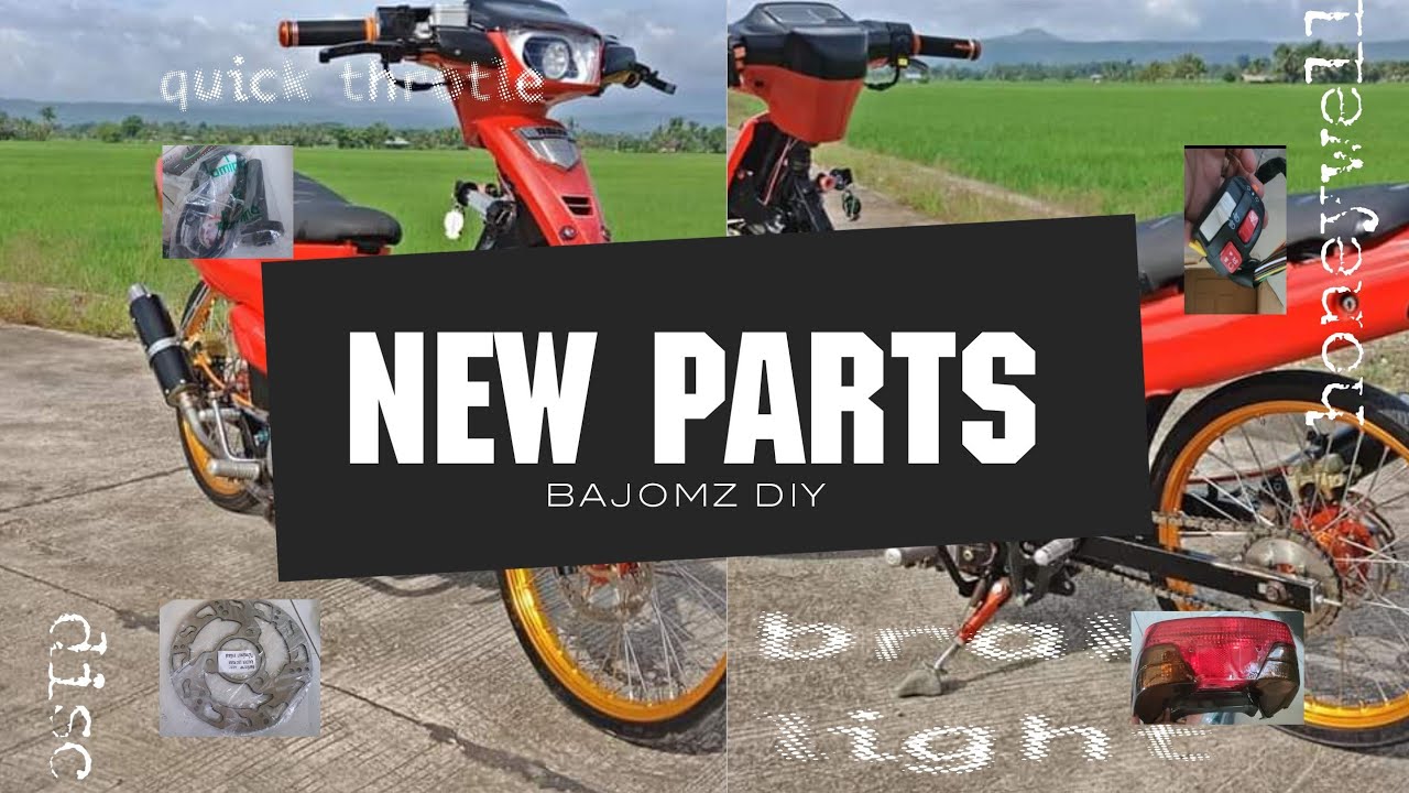 YAMAHA Crypton R | New Parts Installation | PART 1 | BAJOMZ DIY
