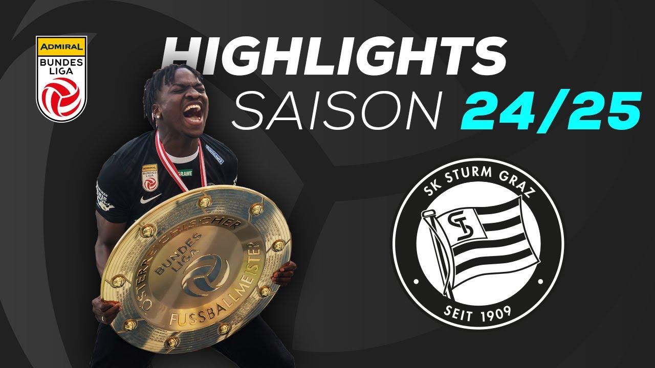 SK Puntigamer Sturm Graz - Alle Highlights 2024/25