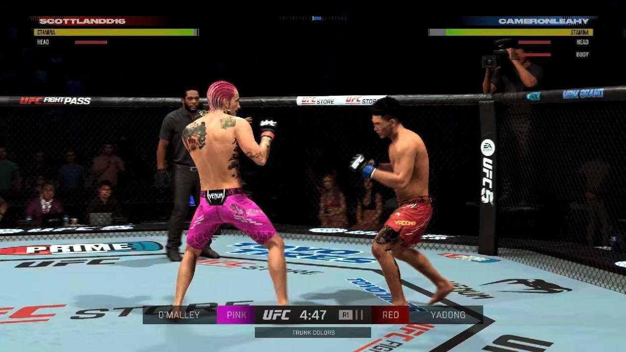 EA SPORTS UFC 5 O'Malley war clean knee KO