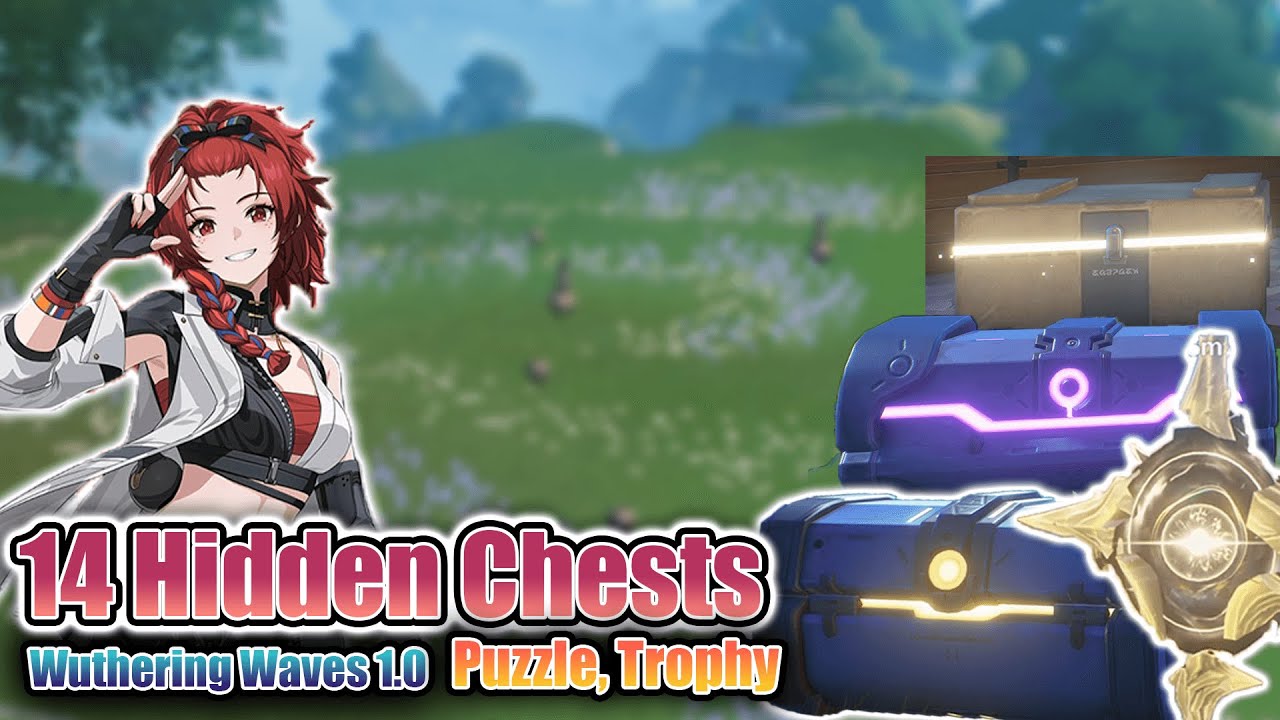 14 Hidden Chests, Puzzle, Trophy #1 | Wuthering Waves 1.0