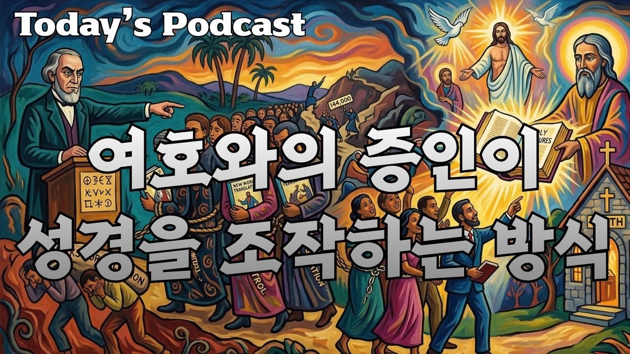 오늘의 팟캐스트(Today's Podcast)/ 여호와의 증인이 성경을 조작하는 방식 / 마이클 윙어