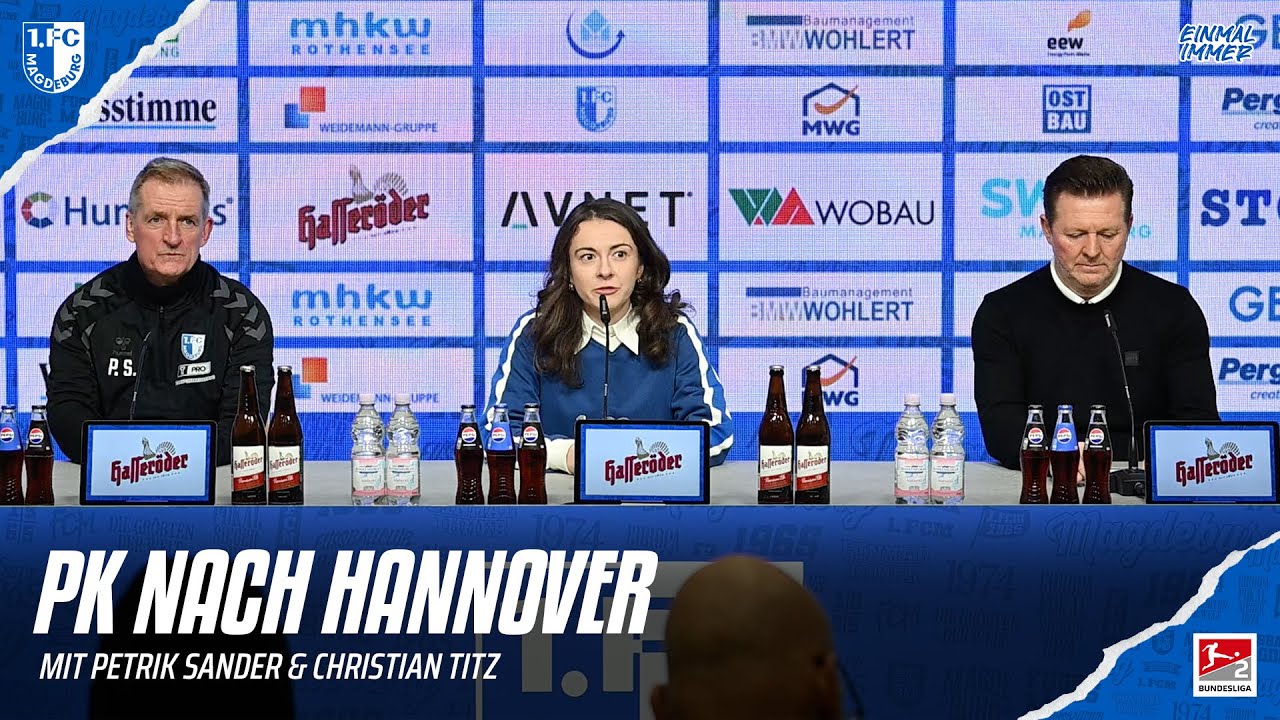 „Der schnelle Gegentreffer nach dem Ausgleich war der Knackpunkt“ | PK nach dem Hannover-Spiel (1:2)