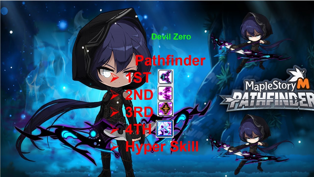 [MapleStory M ] Pathfinder 1st~5th Job Skills Showcase