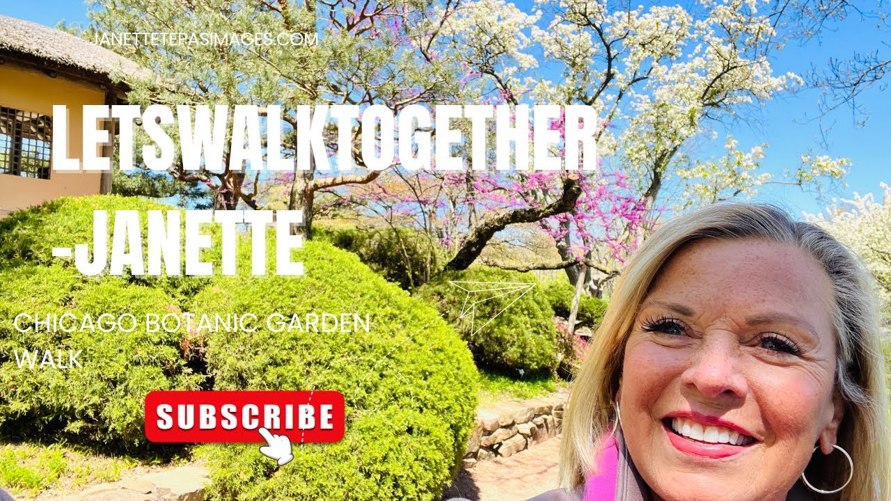 Chicago Botanic Garden Walk 24 minutes
