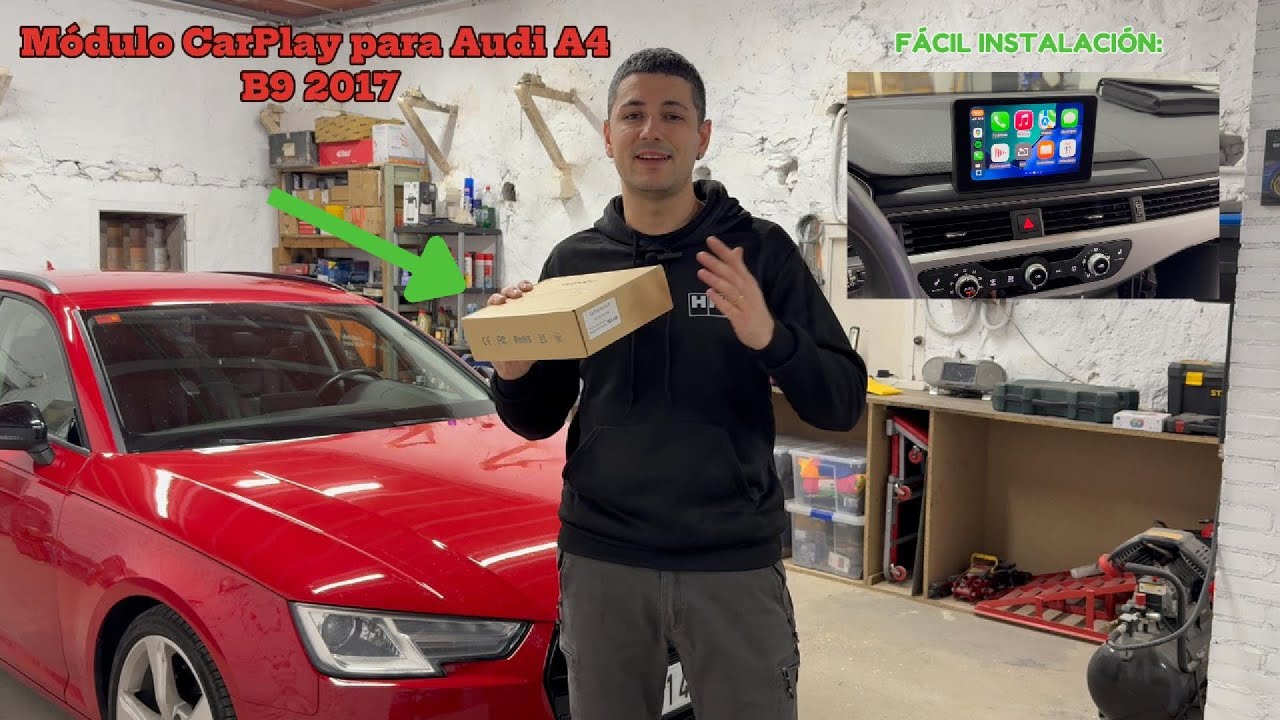 Instalación de módulo CarPlay / Android Auto en Audi A4 B9 2017