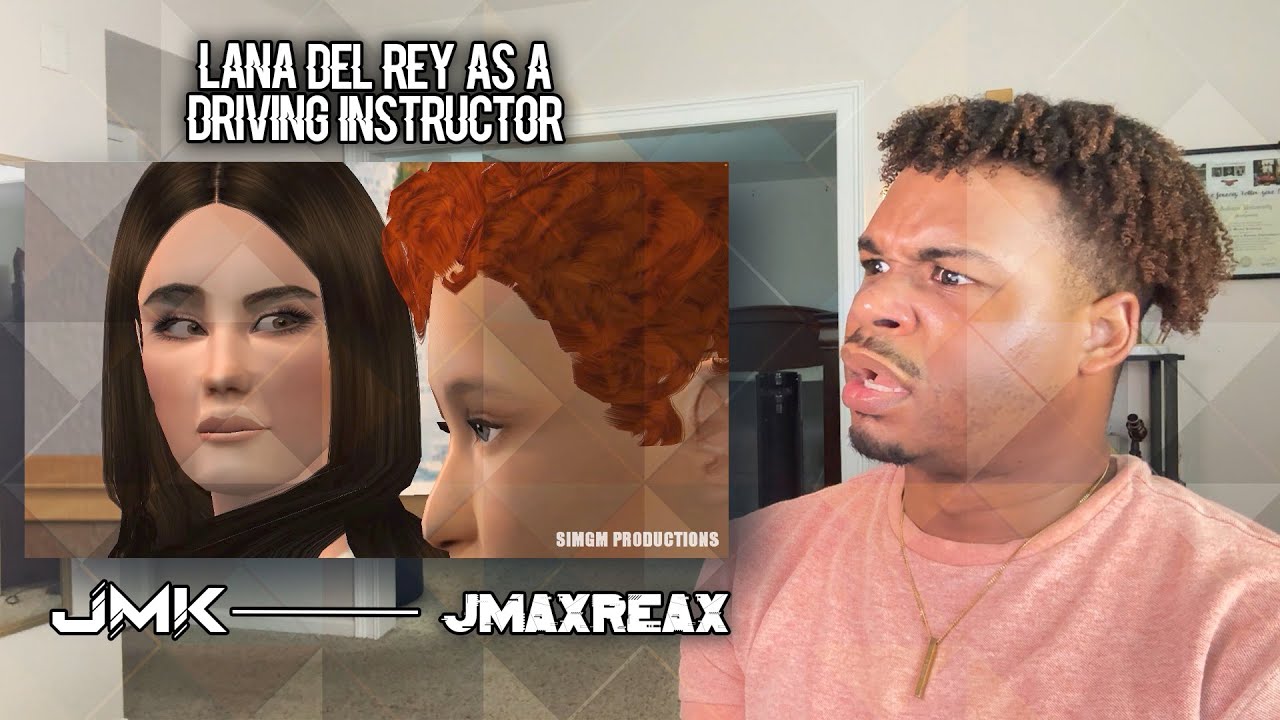 Lana Del Rey as a Driving Instructor - SIMGM | REACTION
