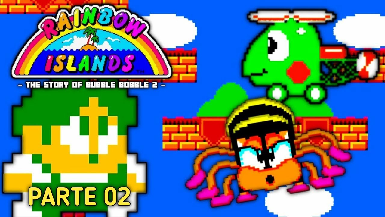 ERA MUITO BOM ESSE JOGO - RAIBOW ISLANDS The Story of Bubble Bobble 2