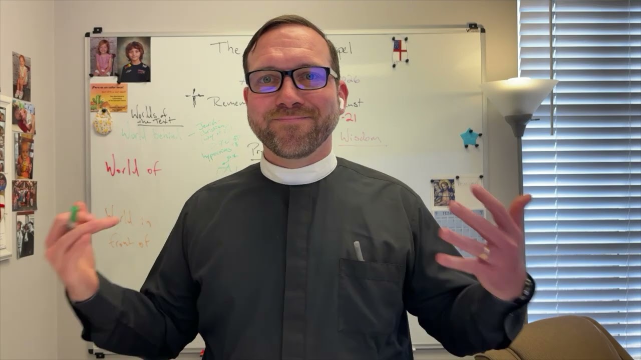 Ash Wednesday | Matthew 6:1–6, 16–21 | The Whiteboard Gospel Podcast with Seth Olson