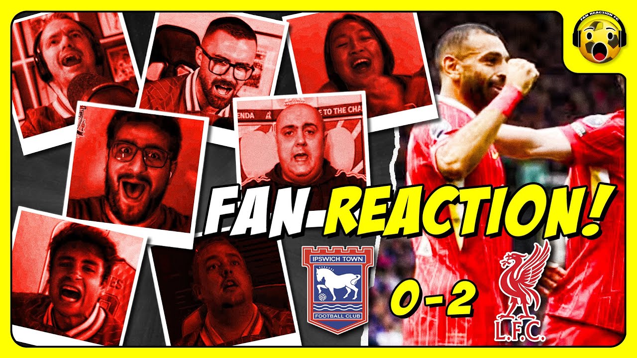 Bobby Bounce Reacts: Liverpool Fans HAPPY Reactions to Ipswich Town 0-2 Liverpool | PREMIER LEAGUE