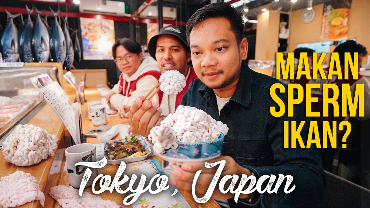 Sumpah Nak Muntah Telan Sperm Ikan! - TOKYO, Jepun ni memang RANDOM!!