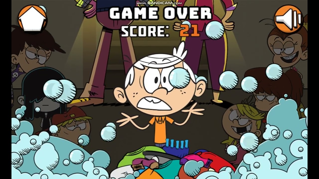 The Loud House: Linc In Charge: Loud Laundry (Game 8)