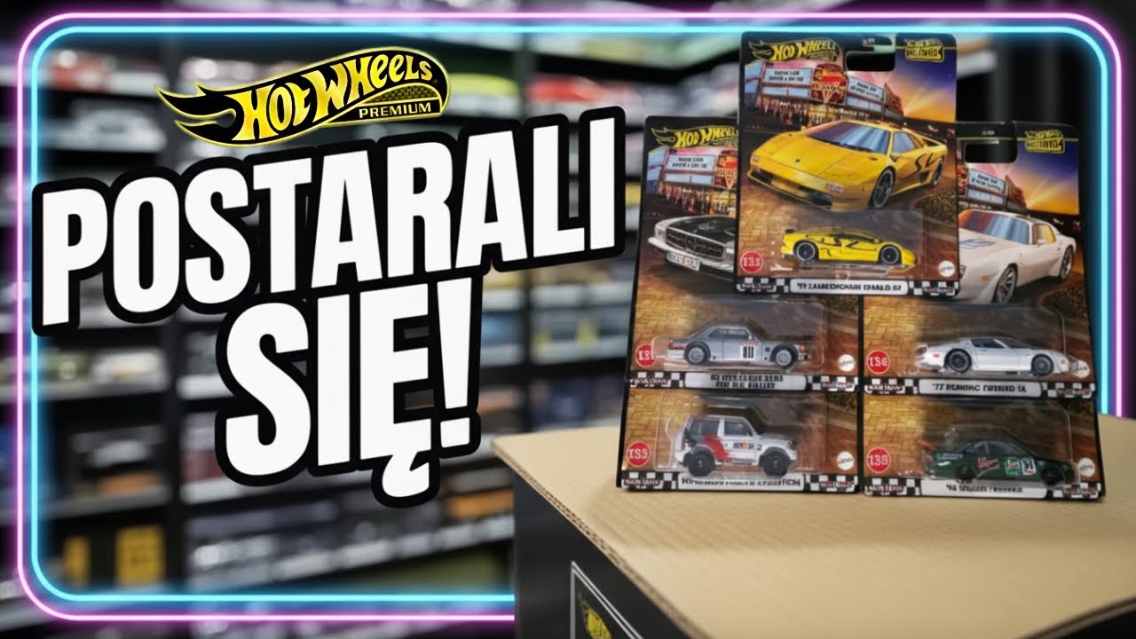 🏁 HOT WHEELS BOULEVARD MIX 4 2025 🔥 W KOŃCU UDANY SET! RECENZJA